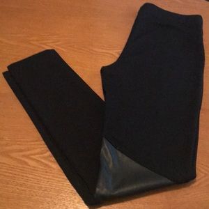 Victoria’s Secret Legging Ponte Faux Leather Small